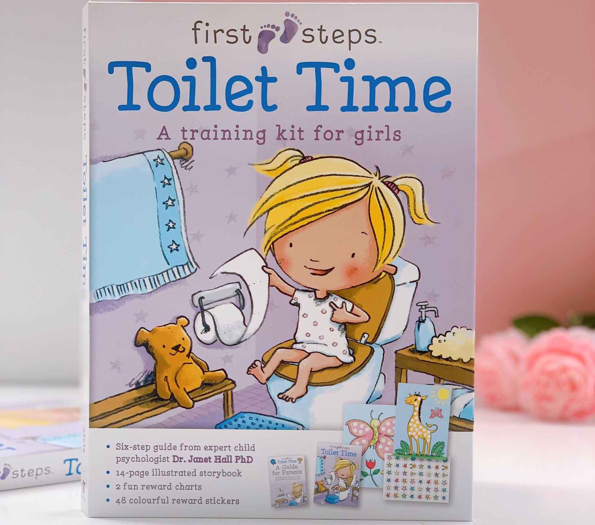 FIRST STEPS TOILET TIME A TRAINING KIT FOR GIRLS Mickey's Bookstore